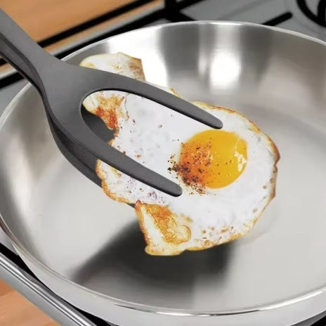 כף מלקחיים לטיגון בשר וסטייקים