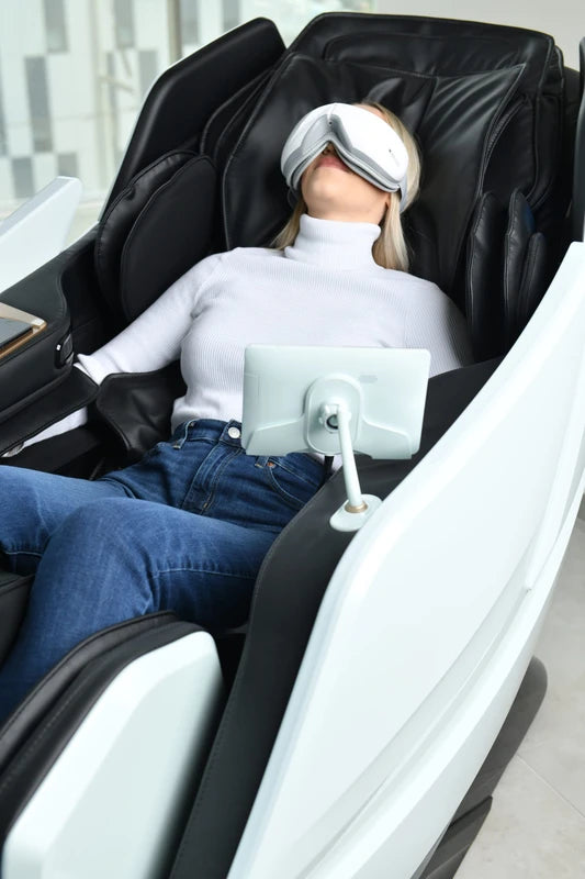 כורסת עיסוי Bianco XD6000 Massaggio Finale+ מבית המותג Sanavivo WHITE