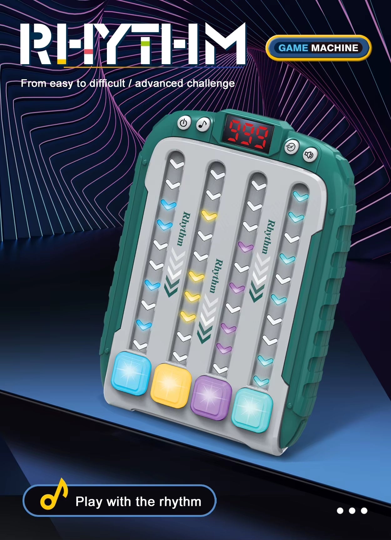 קונסולות משחק לילדים RHYTHM
