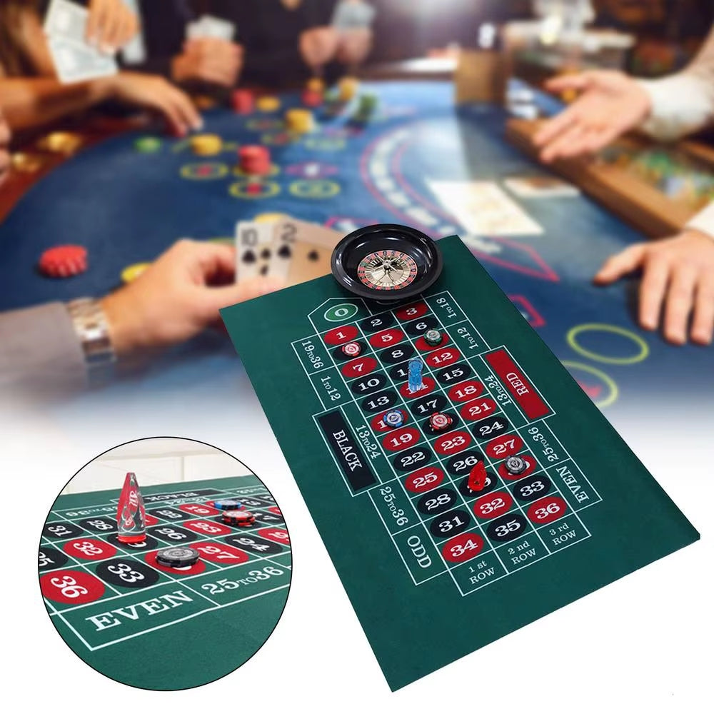 מפת רולטה וטקסס הולדם מבד איכותי