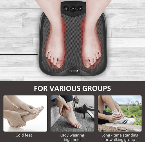 מכשיר עיסוי +Shiatsu Pro מולטיפונקציונלי 2 ב-1 גב ורגליים MC-5520 מבית Medics Care