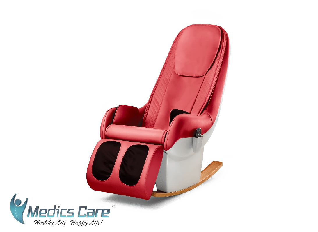 כורסת עיסוי נדנדה יוקרתית בעיצוב חדשני דגם LUXURY MC-7090 מבית Medics-Care טכנולוגיית העיסוי המתקדמת בעולם!
