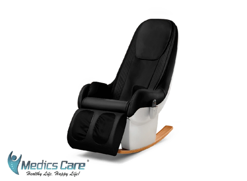 כורסת עיסוי נדנדה יוקרתית בעיצוב חדשני דגם LUXURY MC-7090 מבית Medics-Care טכנולוגיית העיסוי המתקדמת בעולם!