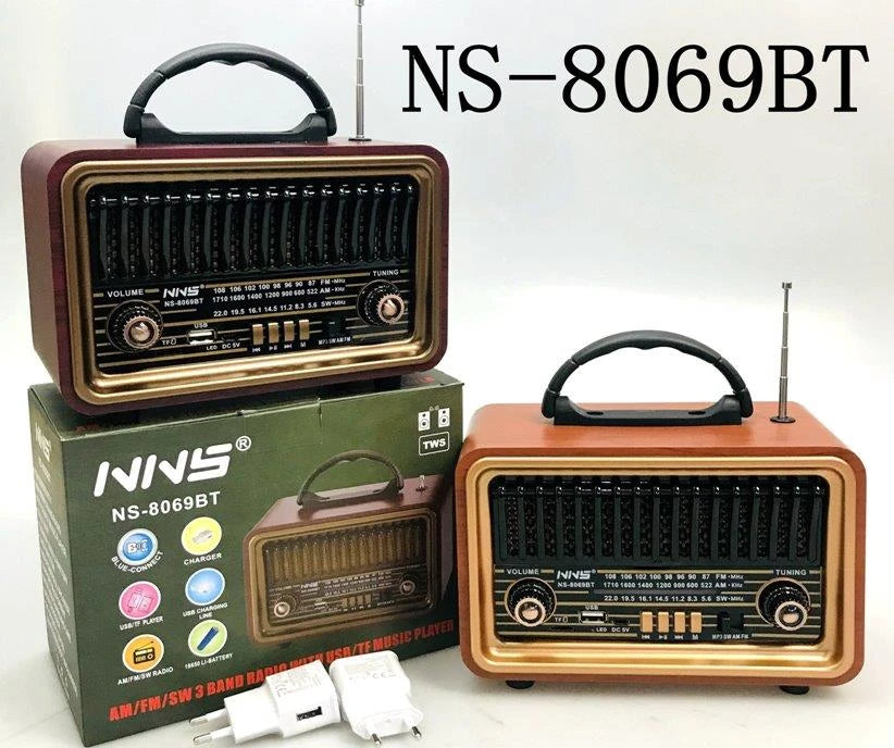 רדיו בעיצוב רטרו NY-8069