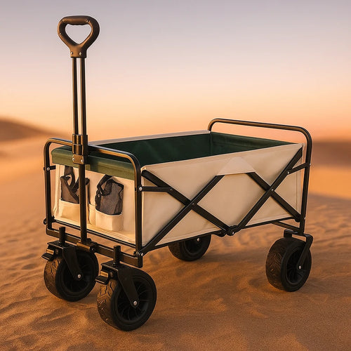 עגלת קמפינג מקצועית FOLDING TROLLEY CART