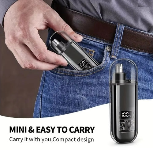 קוצץ שיער אף ואוזניים מקצועי נטען