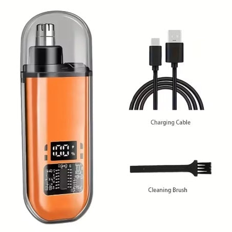 קוצץ שיער אף ואוזניים מקצועי נטען