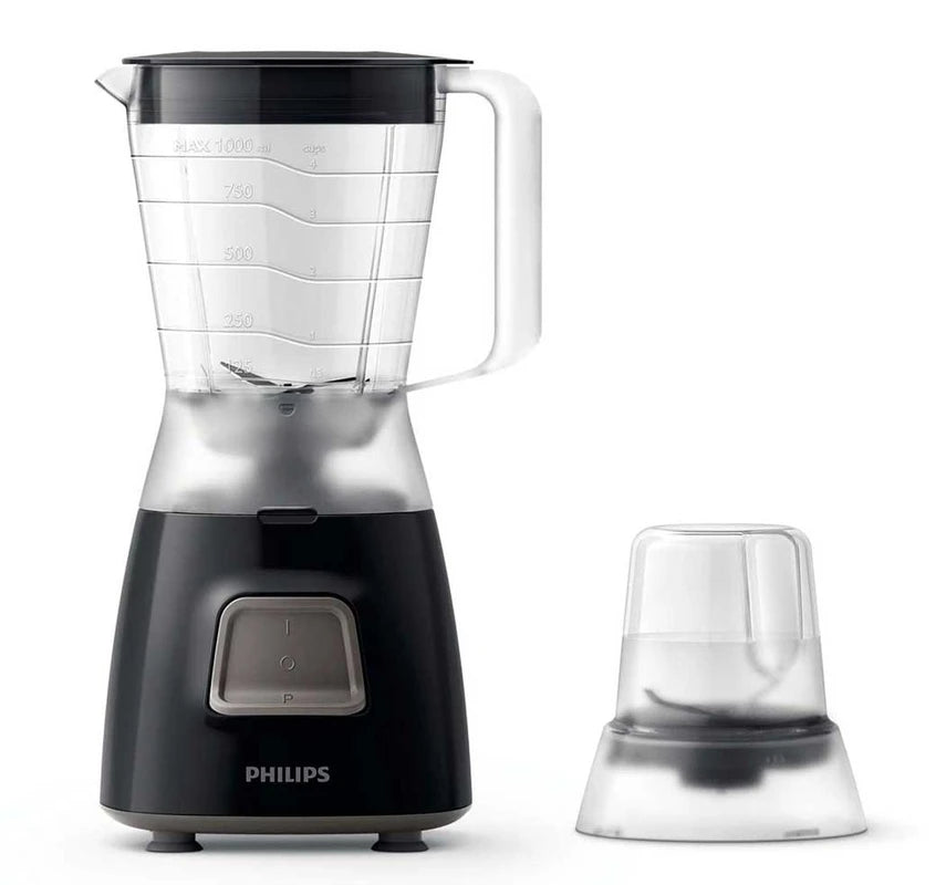 בלנדר דגם HR2056  + מטחנת תבלינים מבית PHILIPS שחור
