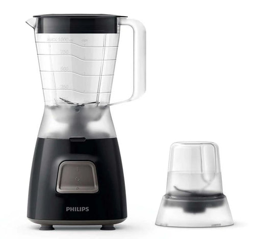בלנדר דגם HR2056  + מטחנת תבלינים מבית PHILIPS שחור