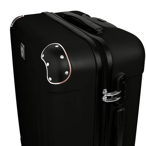 סט 3 מזוודות יוקרתיות Swiss Hufesen Black SF5