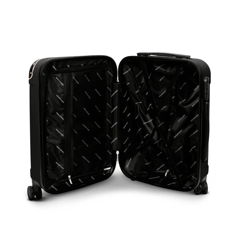 סט 3 מזוודות יוקרתיות Swiss Hufesen Black SF5