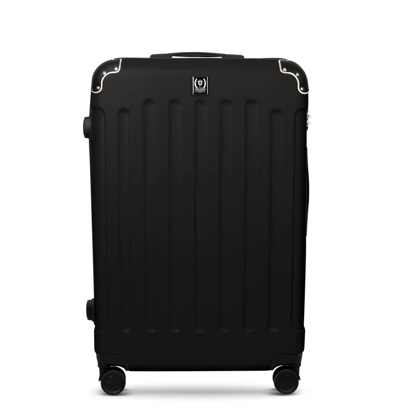 סט 3 מזוודות יוקרתיות Swiss Hufesen Black SF5
