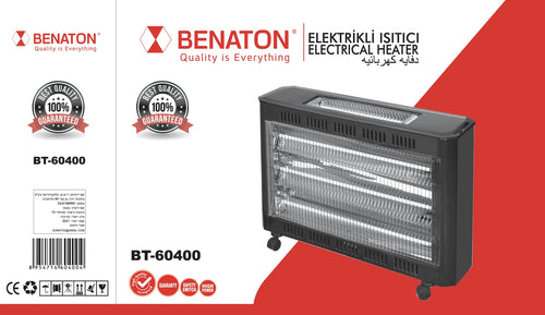 תנור ספירלות לחימום ביתי דגם: BT-60400 מבית BENATON