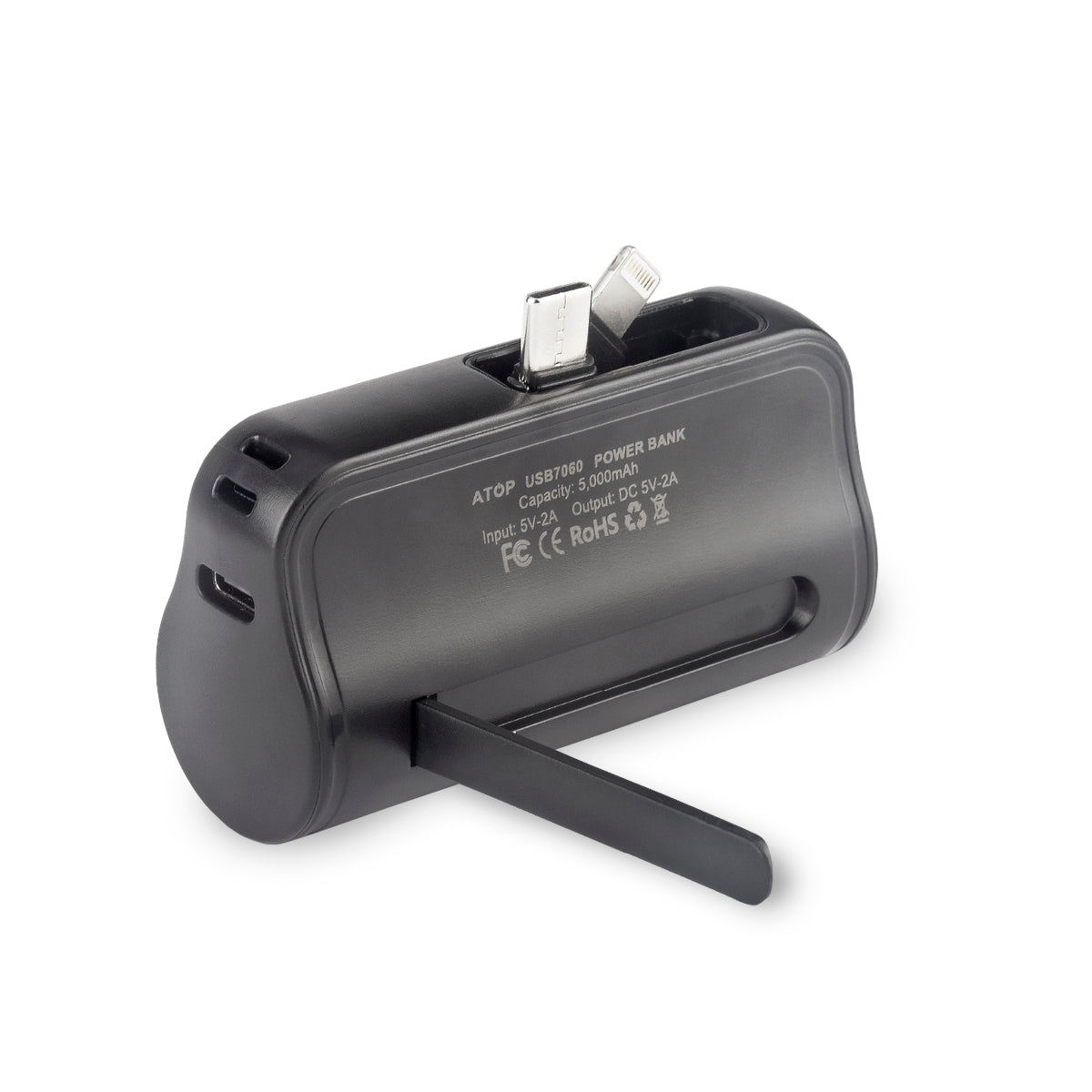 סוללה נטענת פאואר-בנק לסמארטפון ועוד 5000mAh