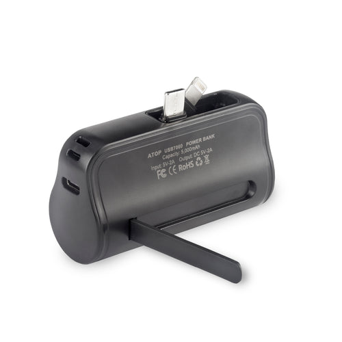 סוללה נטענת פאואר-בנק לסמארטפון ועוד 5000mAh