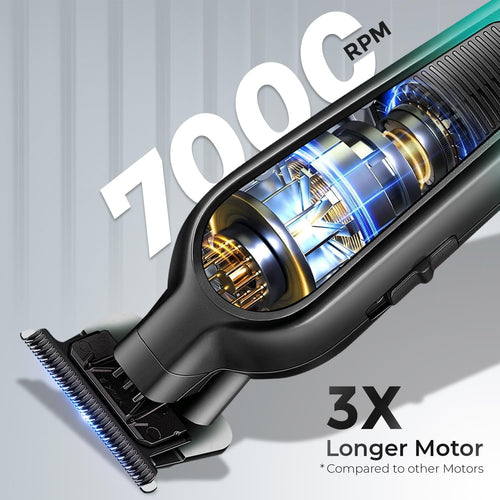 מכונת תספורת חשמלית נטענת לגברים של גאדג'ט-ליין, דגם VGR V-996, עם להב חיתוך מקצועי וידית נוחה לשימוש