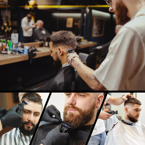 מספרת תספורת חשמלית נטענת לגברים של גאדג'ט-ליין מימד חדש, עם להב חיתוך מקצועי ומעוצבת לדיוק.