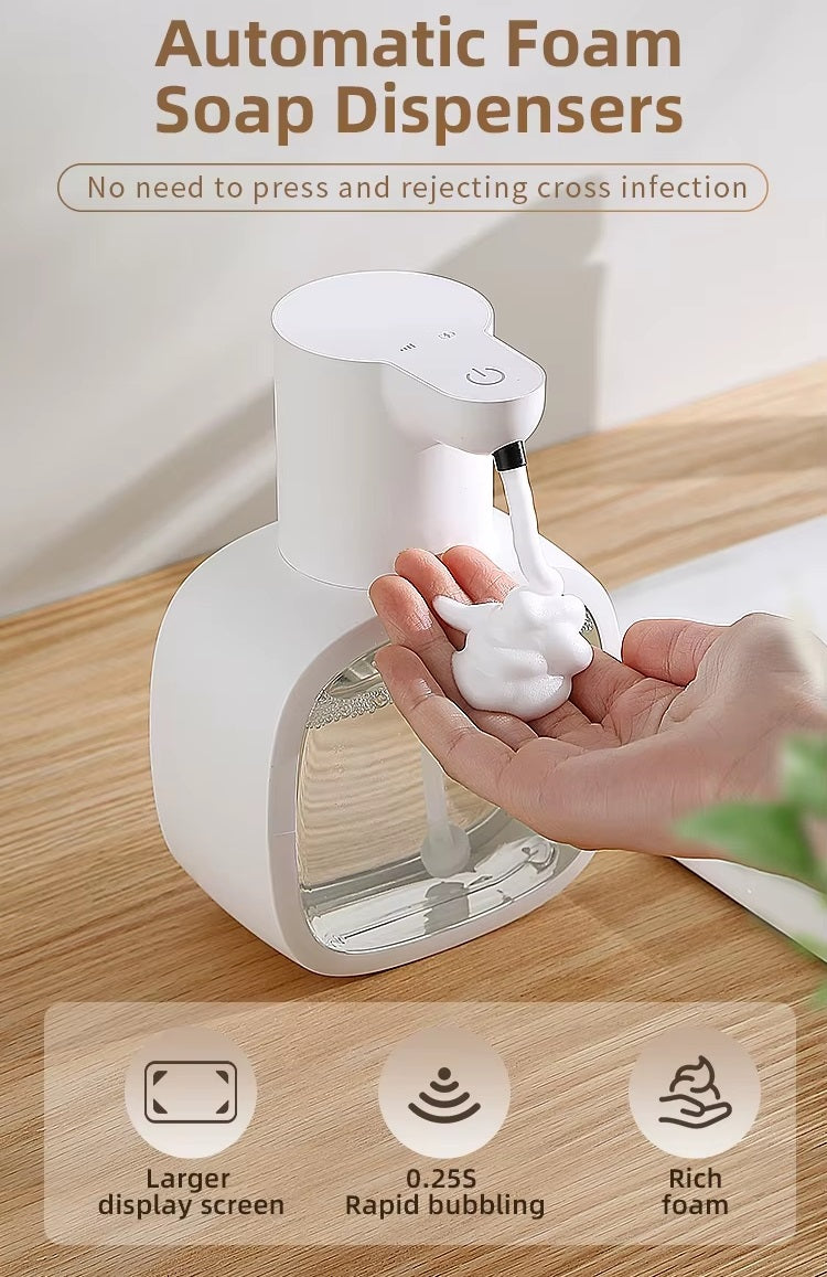 מתקן סבון אוטומטי הנצמד לקיר