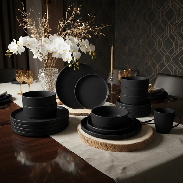 סט כלי אוכל 18 חלקים BH10009A Berlinger haus Stoneware