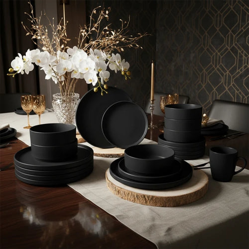סט כלי אוכל 18 חלקים BH10009A Berlinger haus Stoneware