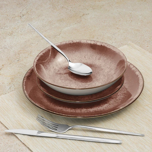 סט כלי אוכל 18 חלקים פורצלן BH10303 Berlinger haus Rose Gold