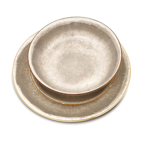 סט כלי אוכל 18 חלקים פורצלן BH10304 Berlinger haus Champagne