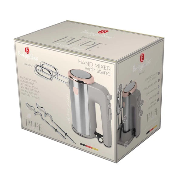 מיקסר ידני 300W עם מעמד אחסון BH9742 Berlinger Haus