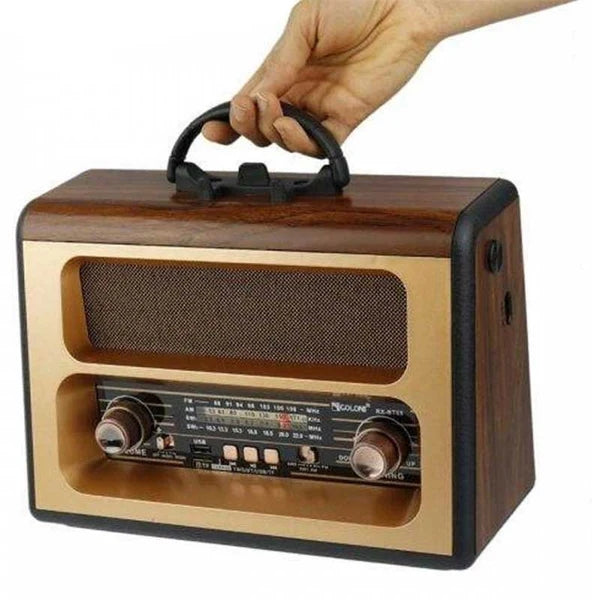 רדיו בלוטוס BT בעיצוב רטרו