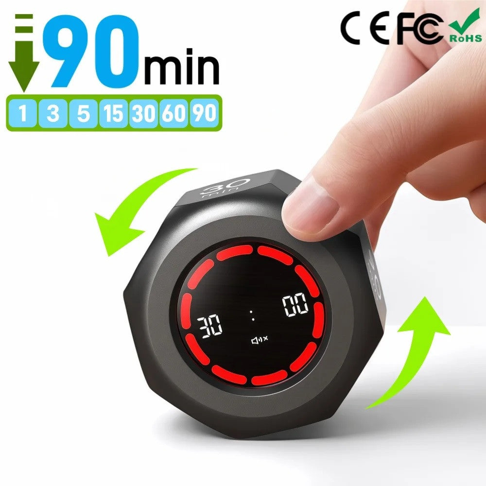 טיימר דיגיטלי חכם נטען USB