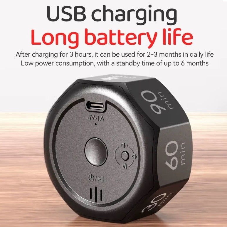 טיימר דיגיטלי חכם נטען USB