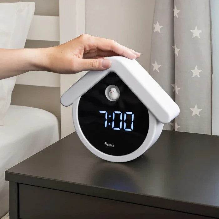 שעון מעורר שולחני דיגיטלי בעיצוב שעון קוקייה Cuckoo