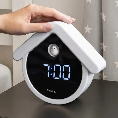 שעון מעורר שולחני דיגיטלי בעיצוב שעון קוקייה Cuckoo
