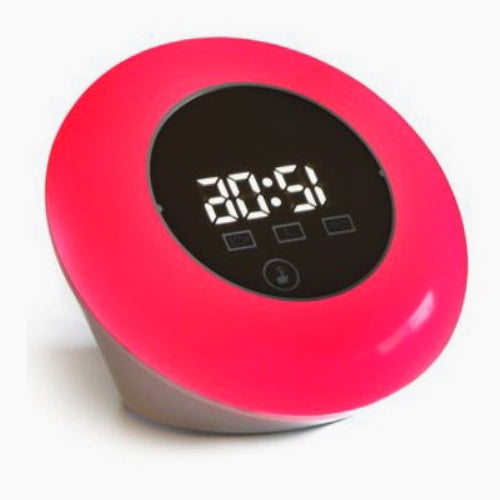 שעון מעורר לד תאורה מתחלפת