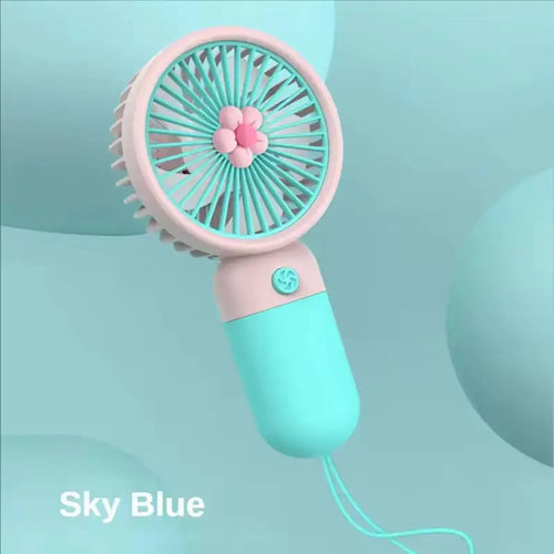 מיני מאוורר נטען USB ידני ושולחני