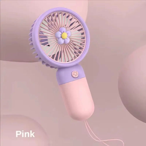 מיני מאוורר נטען USB ידני ושולחני