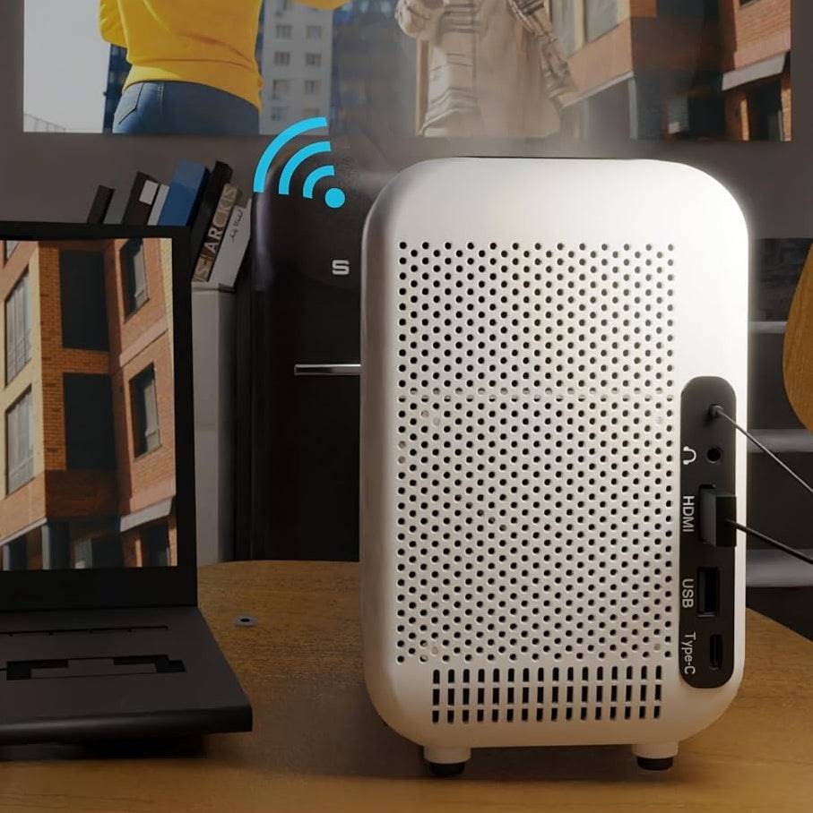 מקרן אלחוטי נייד HP דגם CC180W - גאדג'ט-ליין