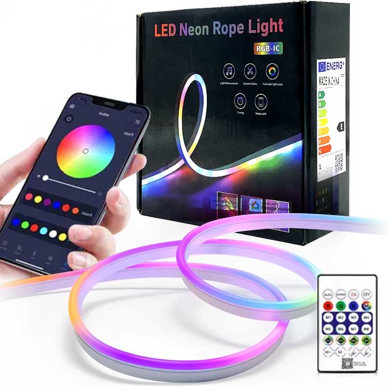פס תאורת לד Neon חכם באורך 3 מטר