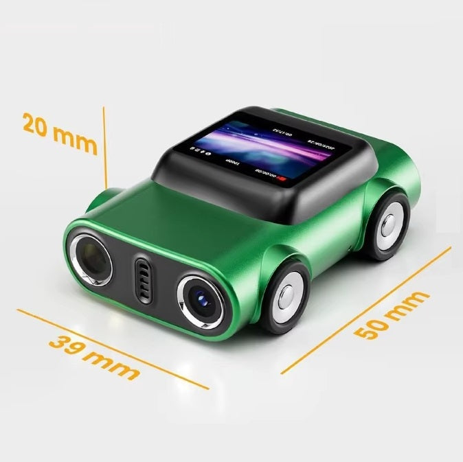 מצלמת מיני 2K HD נטענת בעיצוב מכונית