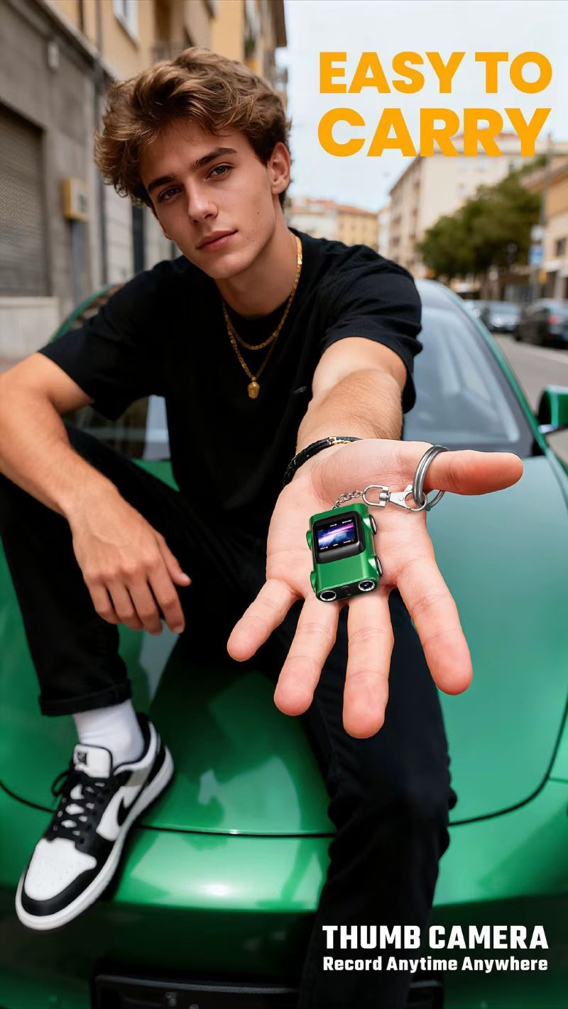 מצלמת מיני 2K HD נטענת בעיצוב מכונית