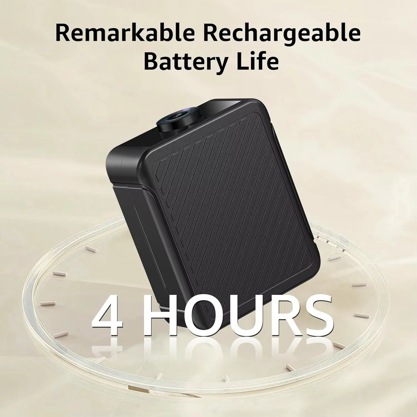 מצלמת אבטחה מיני נטענת עם ראיית לילה HD Wifi