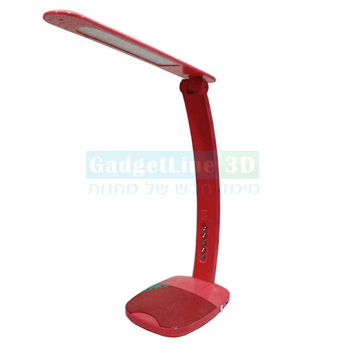 מנורת שולחן עם רמקול בלוטוס רדיו ונגן