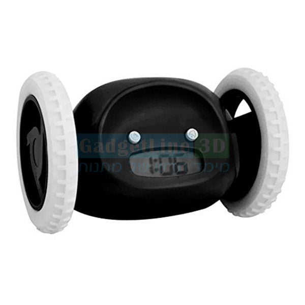 שעון מעורר חזק נוסע ומקפץ מהשידה מומלץ במיוחד למתקשים לקום בבוקר