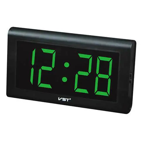 שעון דיגיטלי ספרות גדולות 33 ס''מ - 3 צבעים - גאדג'ט-ליין