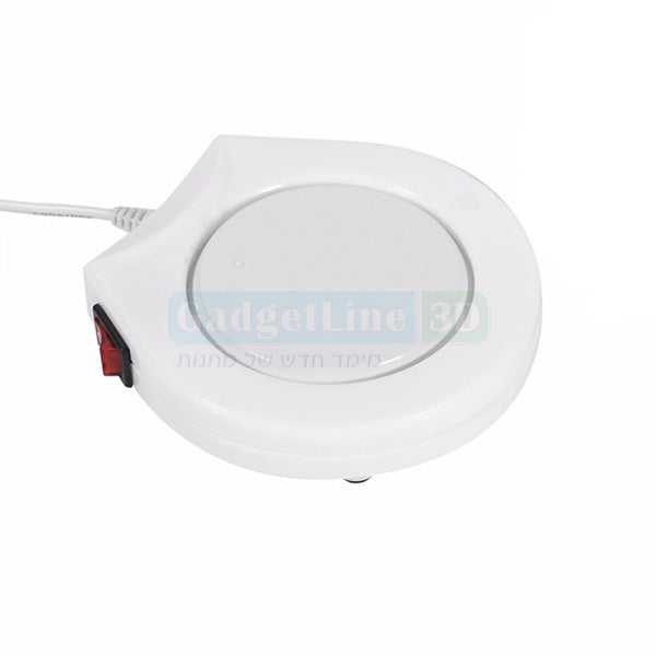 פלטת חימום חשמלית לכוס שתיה