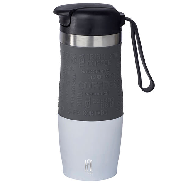 ספל טרמי עם חבק סיליקון 400 מ"ל