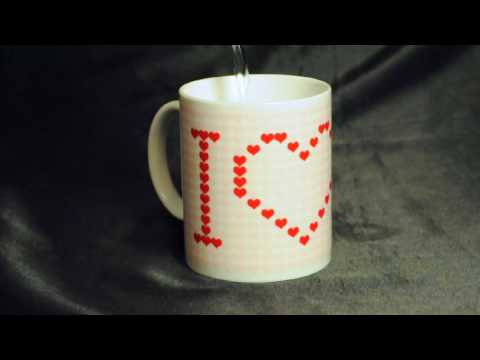 ספל מחליף צבע I ❤ You