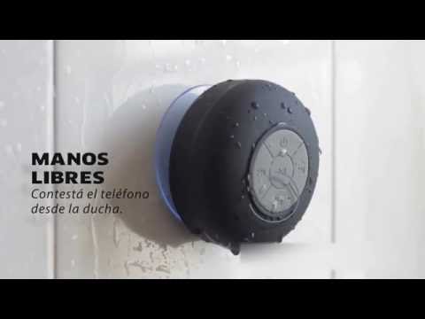 רמקול וואקום בלוטוס למקלחת