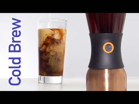 מכשיר חליטת קפה Coldbrew להכנת משקה קר משולב עם מיכל תרמי נירוסטה מבית ASOBU