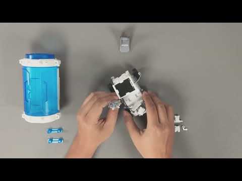 רכב חלל ממונע להרכבה AstroPOD כולל פאנל סולרי