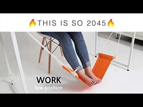 ערסל רגליים נוח לשולחן עבודה